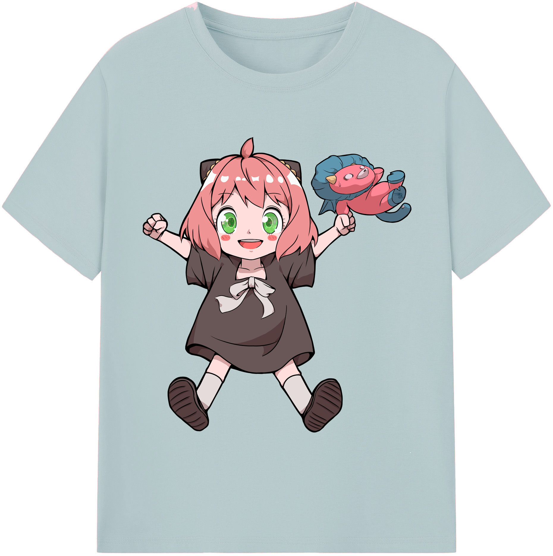 （画像用） SPY×FAMILY间谍家家酒 綿100％半袖Tシャツ（フロントプリント）